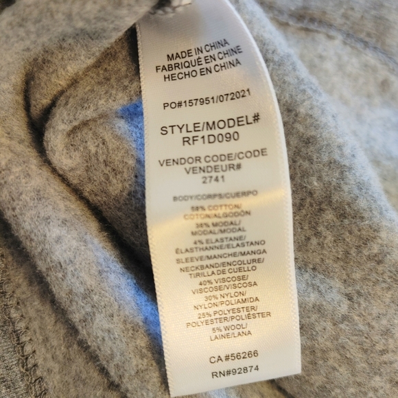 New! Splendid Collection Womens M Heather Gray Dress - Picture 8 of 8